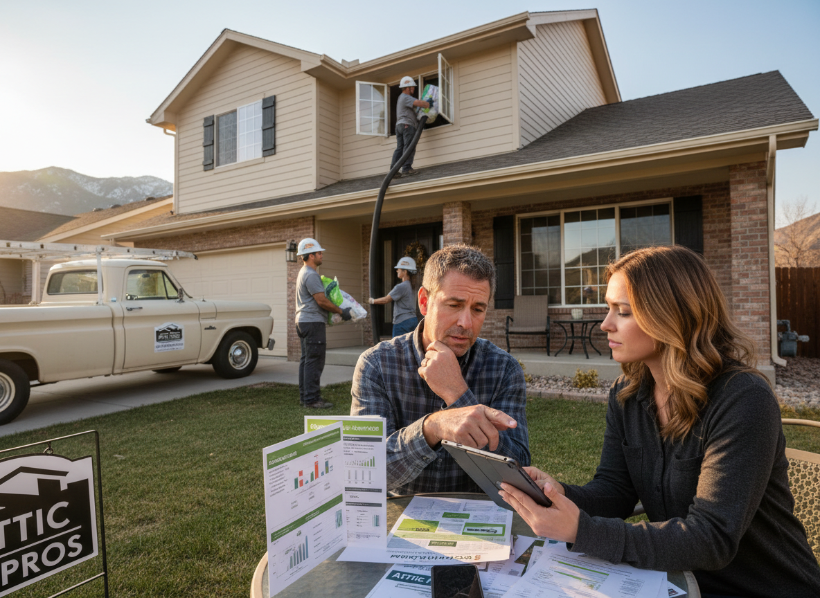 What Holladay Residents Pay for Attic Insulation Upgrades