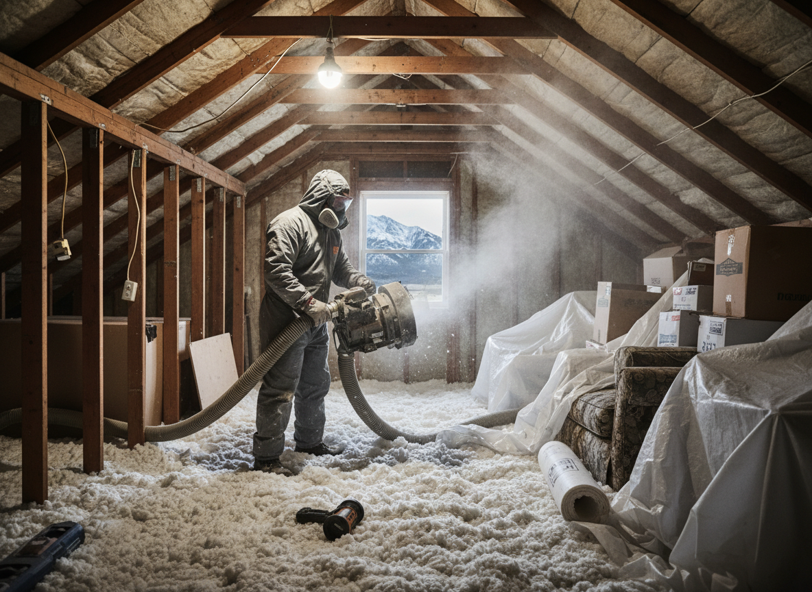 Attic Insulation in Holladay, UT