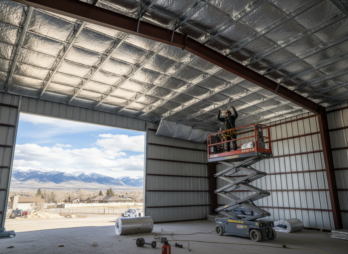 Metal Building Insulation in Holladay, UT