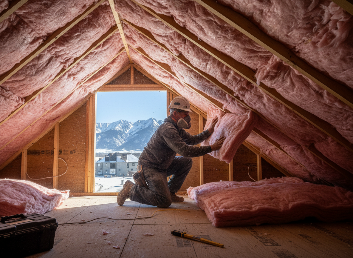 Attic Insulation in Sandy