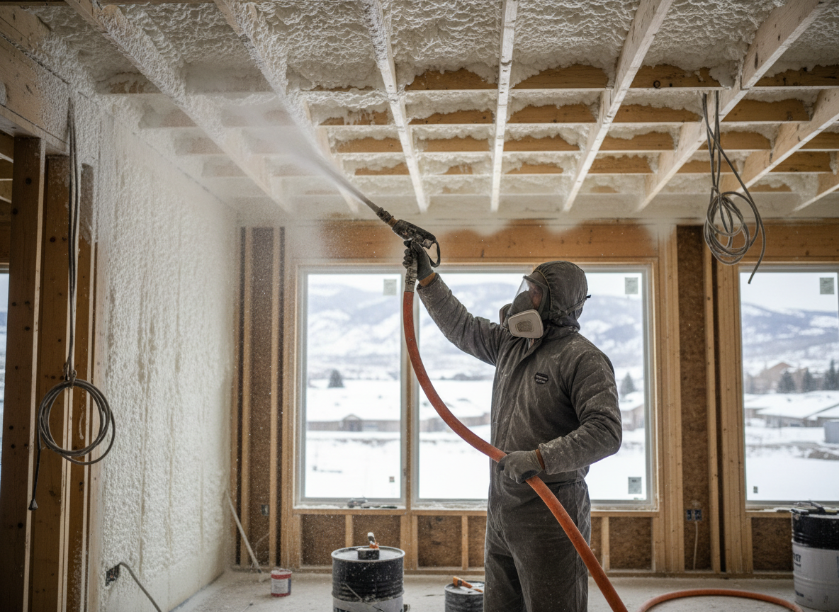 Spray Foam Insulation in Holladay, UT